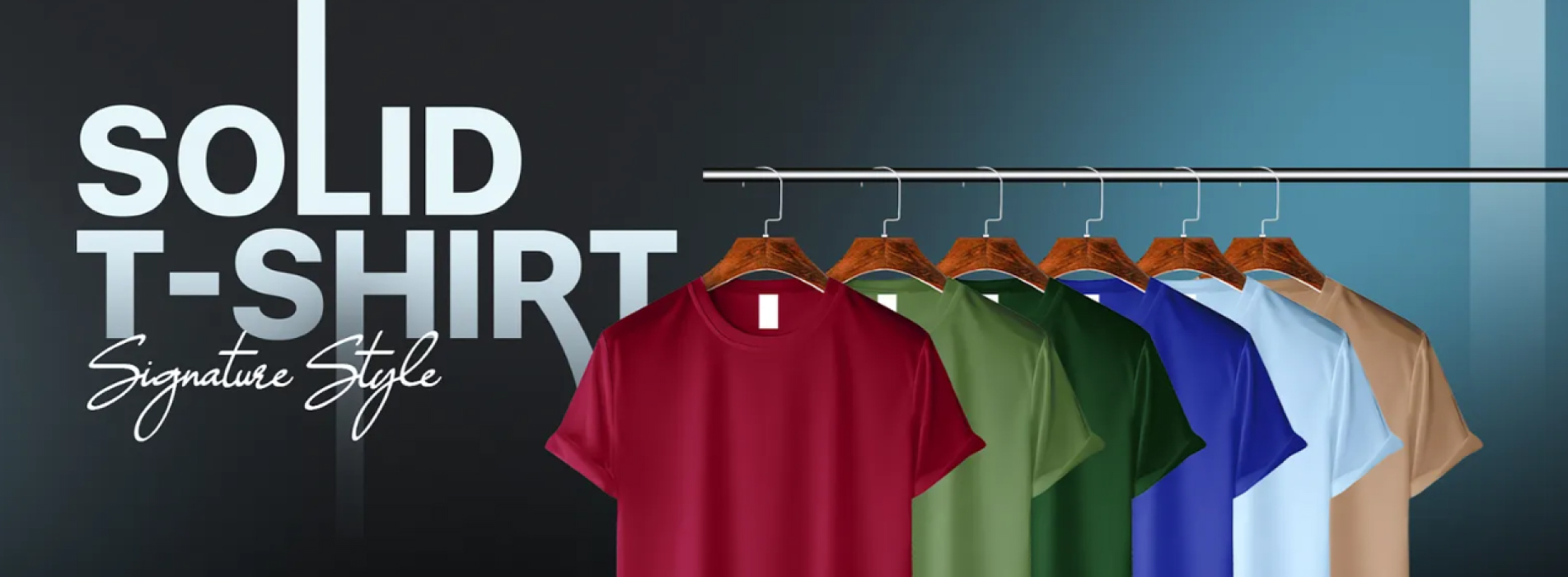 T Shirt Design Website Banner