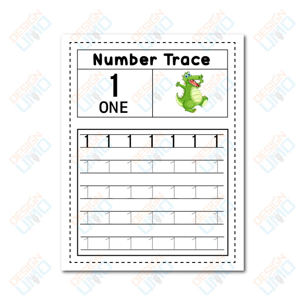 Number Tracing Book